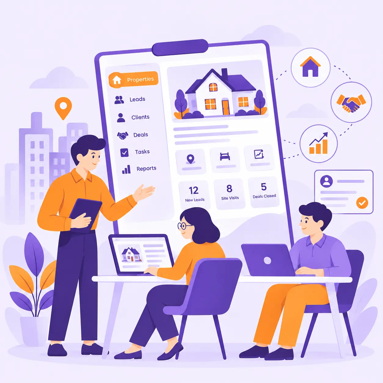 Real Estate CRM/ERP